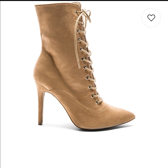 superdown Shoes - Revolve Natalie Booties in Tan